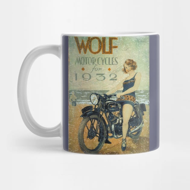 Wolf Motorcycles by Midcenturydave